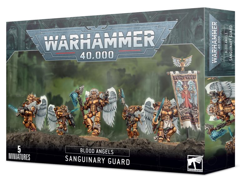 Warhammer 40K: Blood Angels - Sanguinary Guard [41-08] - Everything ...