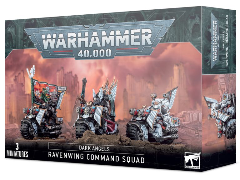 Warhammer 40K: Dark Angels - Ravenwing Command Squad [44-11]