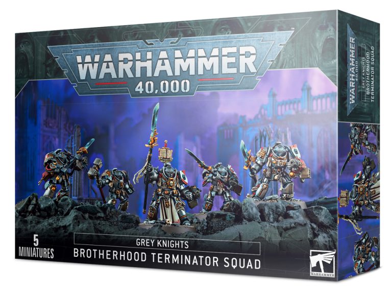 Warhammer 40K: Grey Knights - Brotherhood Terminator Squad [57-09 ...