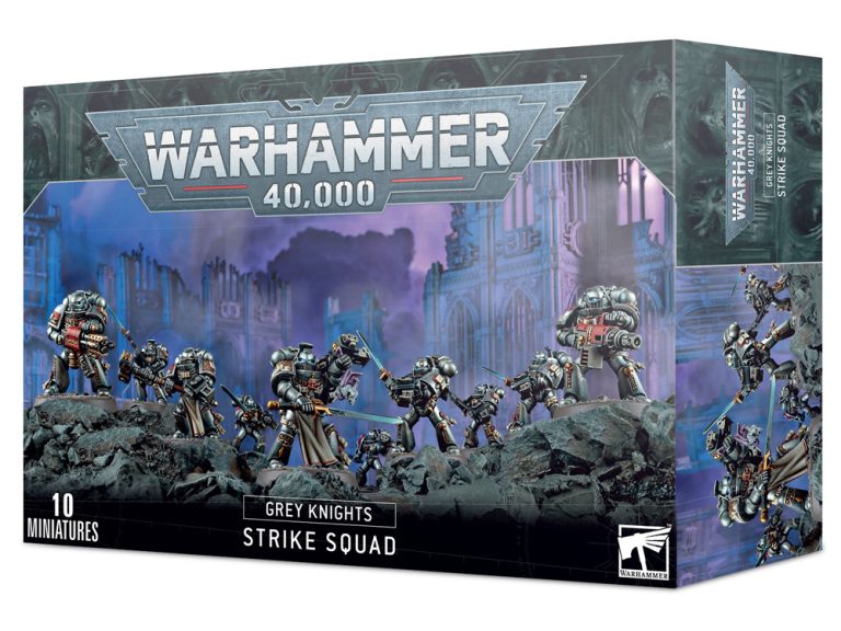 Warhammer 40K: Grey Knights - Strike Squad [57-08] - Everything Airbrush