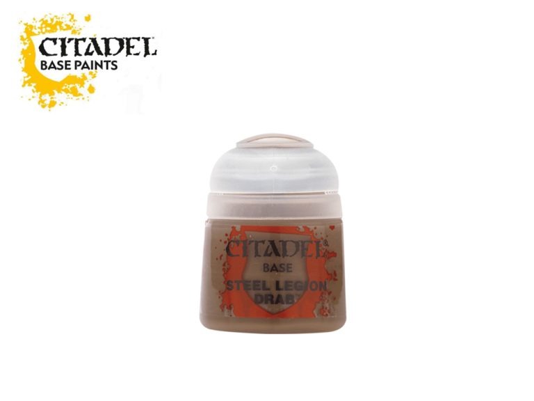 Citadel Base: Steel Legion Drab (12ml) [21-17]