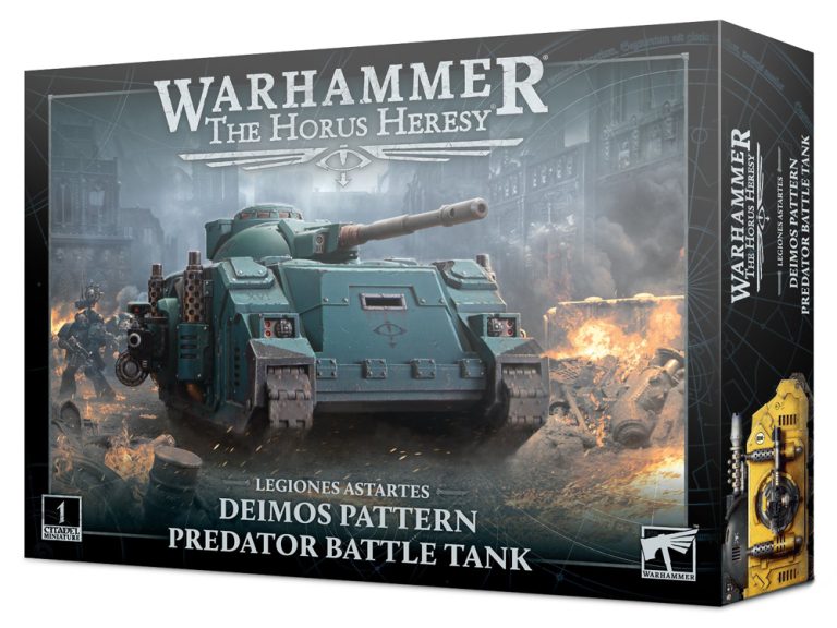 The Horus Heresy: Deimos Pattern Predator Battle Tank [31-14 ...