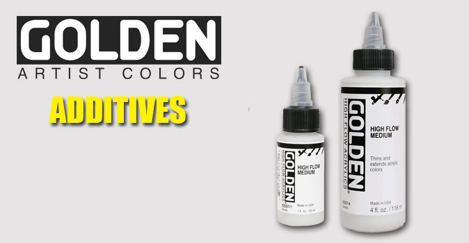 NEW High Flow Acrylics [Airbrush] Set from GOLDEN 