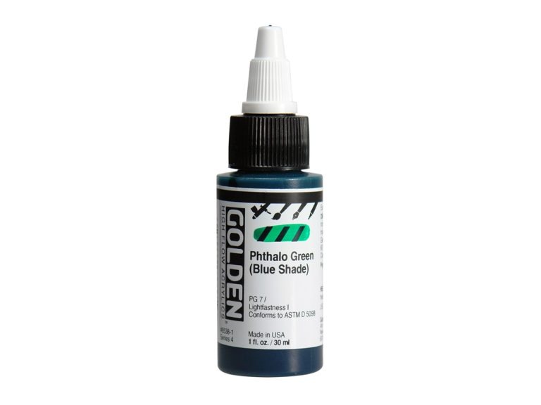 Golden High Flow: Phthalo Green [Blue Shade] (30ml)