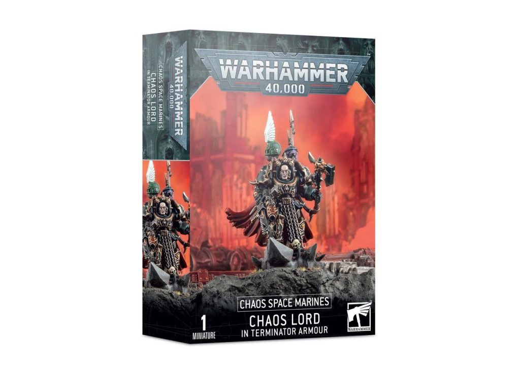 Warhammer 40K: Chaos Space Marines - Chaos Lord in Terminator Armour ...