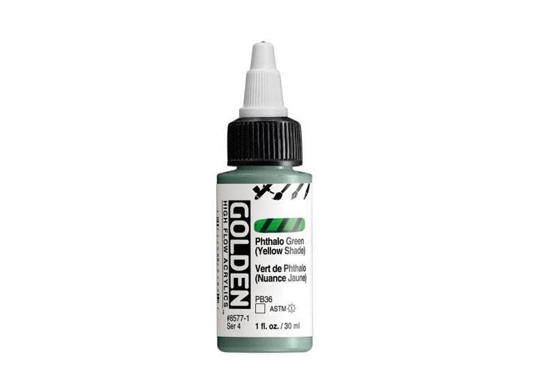 Golden High Flow: Phthalo Green [Yellow Shade] (30ml)