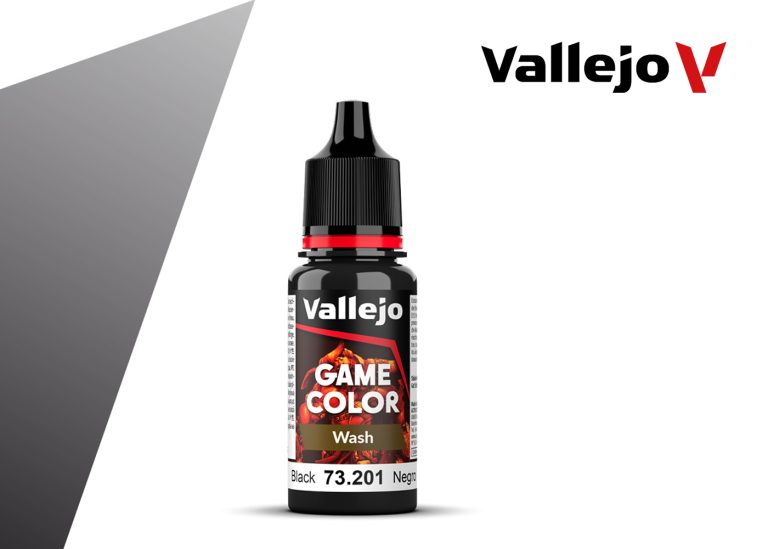 Vallejo Game Color - Wash Black (18ml)