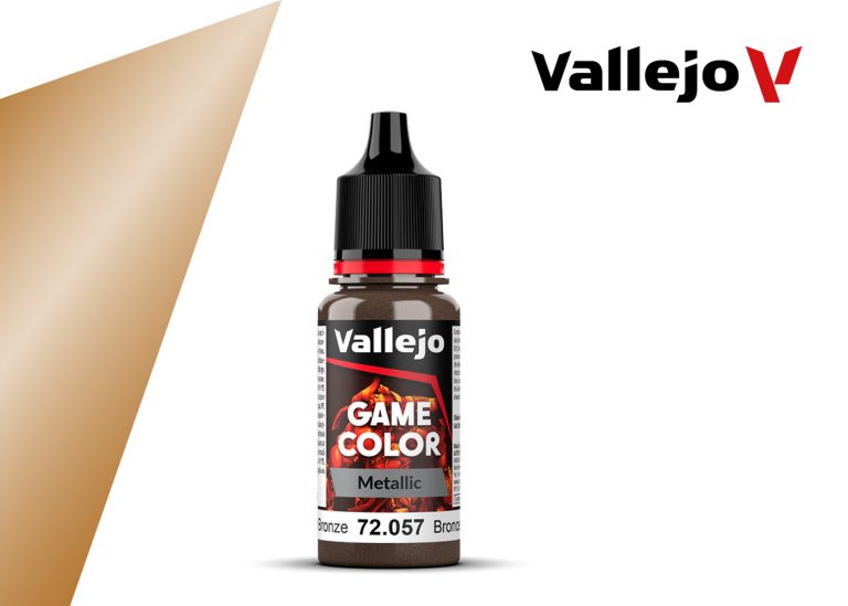Vallejo Game Color - Metallic Bright Bronze (18ml)