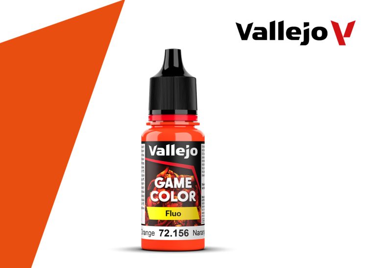 Vallejo Game Color - Fluorescent Orange (18ml)