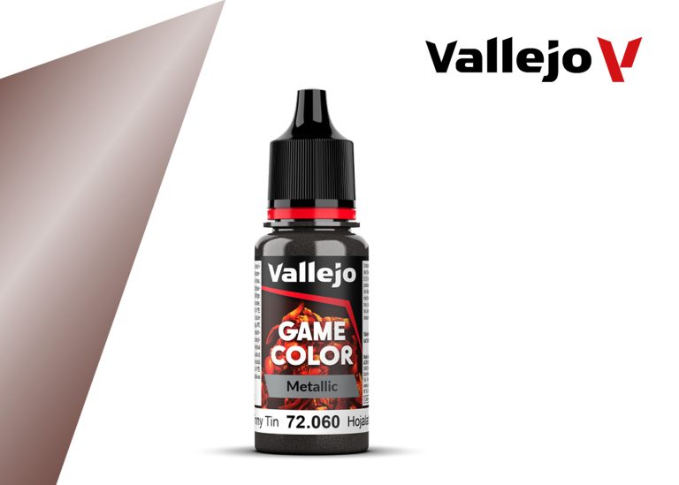 Vallejo Game Color - Metallic Tinny Tin (18ml)