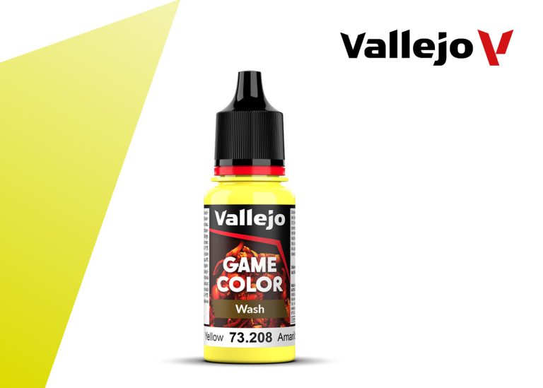 Vallejo Game Color - Wash Yellow (18ml)