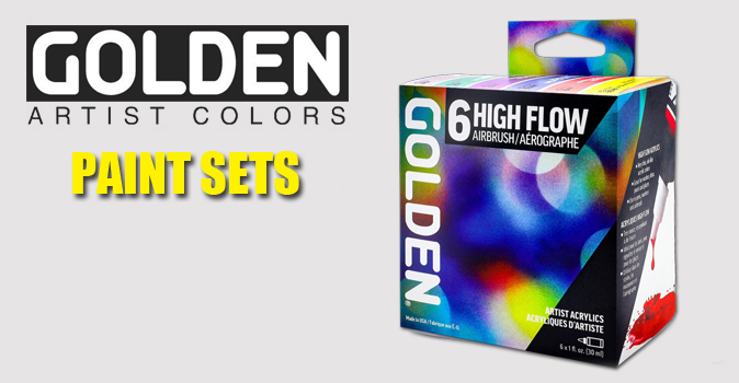Golden High Flow Acrylic Sets