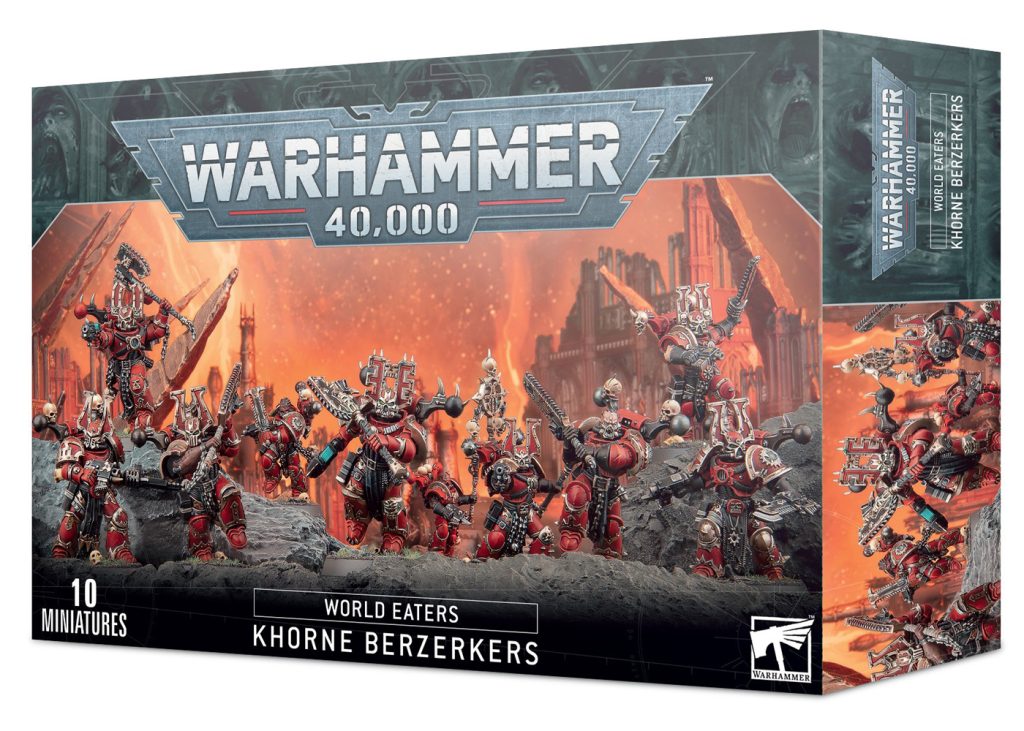 Warhammer 40k World Eaters Khorne Berzerkers [43 10] Everything