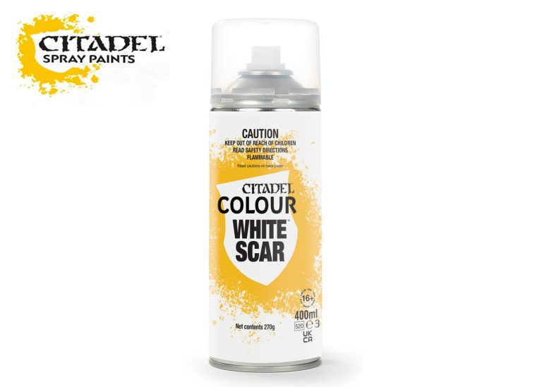 Citadel: White Scar Spray Paint (400ml) [62-36]