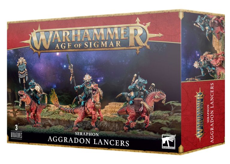 Age of Sigmar: Seraphon - Aggradon Lancers [88-18]