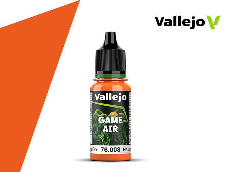 Vallejo Game Air - Orange Fire (18ml)