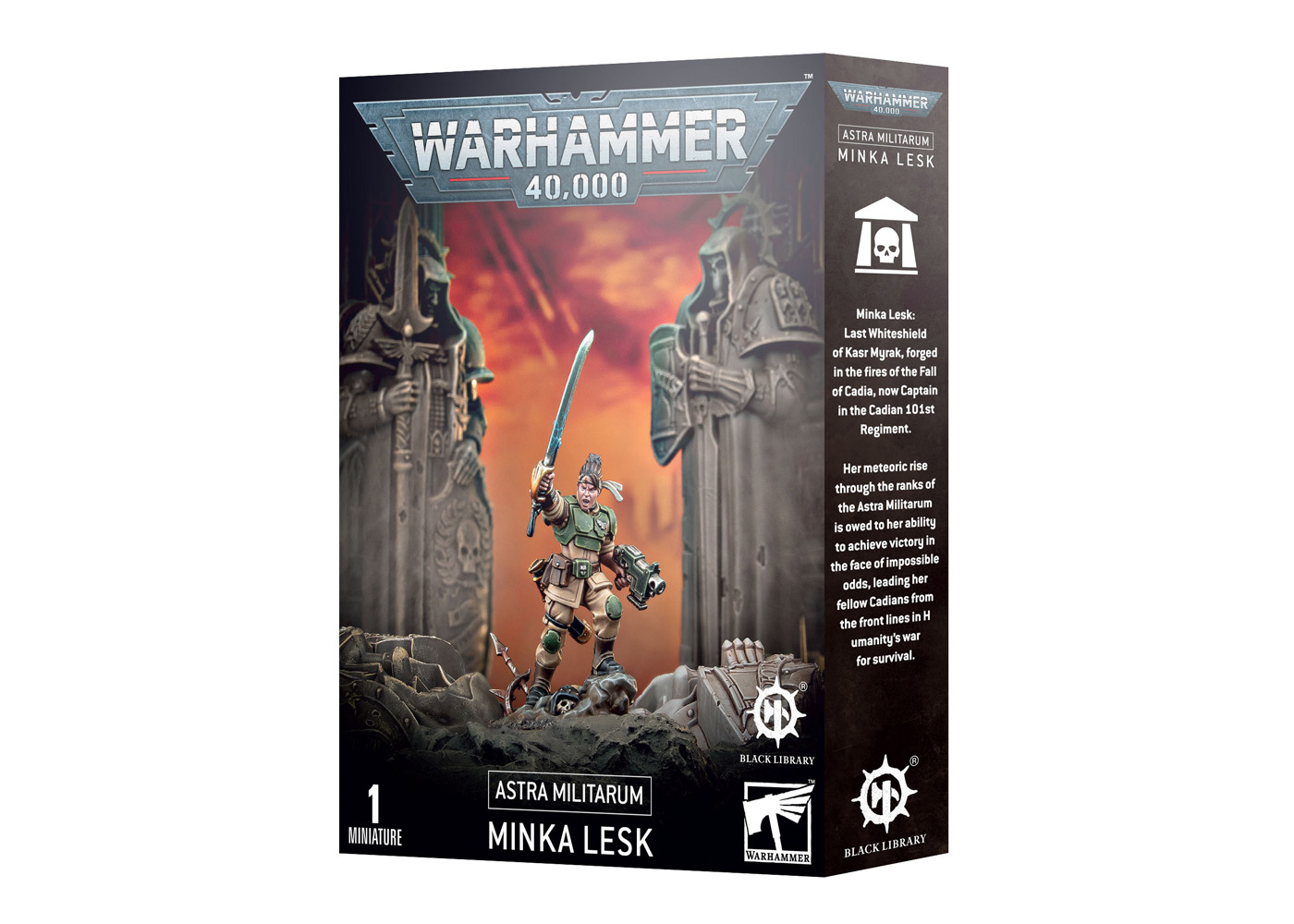 Warhammer 40K: Astra Militarum - Minka Lesk - Everything Airbrush