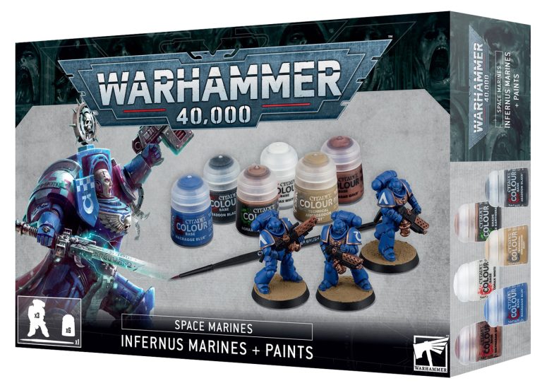 Warhammer 40K: Infernus Marines + Paint Set [60-11]