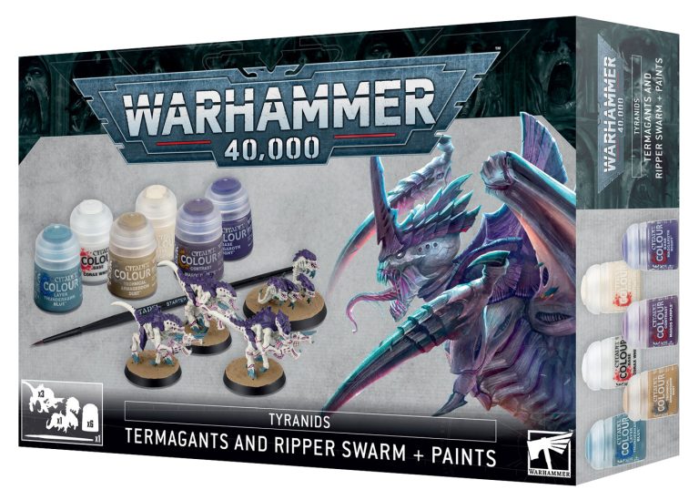 Warhammer 40K: Termigants & Ripper Swarm + Paints [60-13]