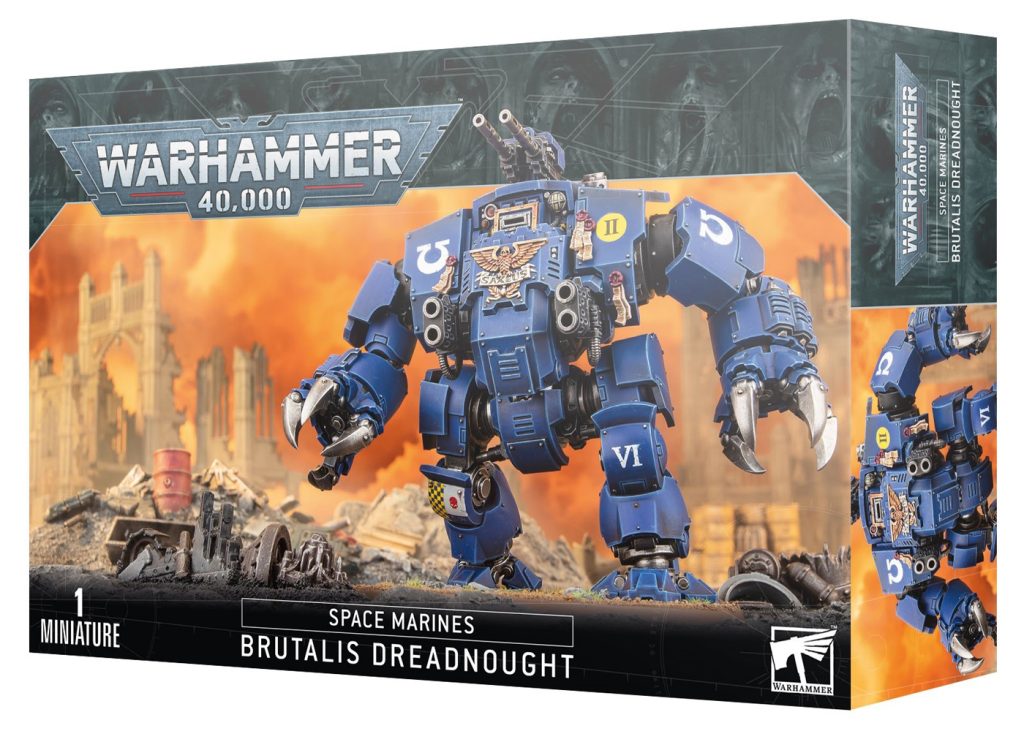 Warhammer 40K: Space Marines - Brutalis Dreadnought [48-28 ...