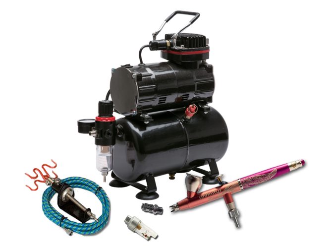 Northern Industrial Airbrush Compressor with Single Cylinder Motor, Model#  1202S152