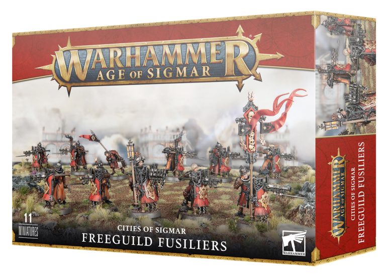 Age of Sigmar Cities of Sigmar: Freeguild Fusiliers [86-19]