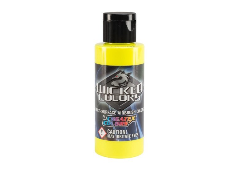 Createx - Wicked Fluorescent Yellow 2oz (60ml)
