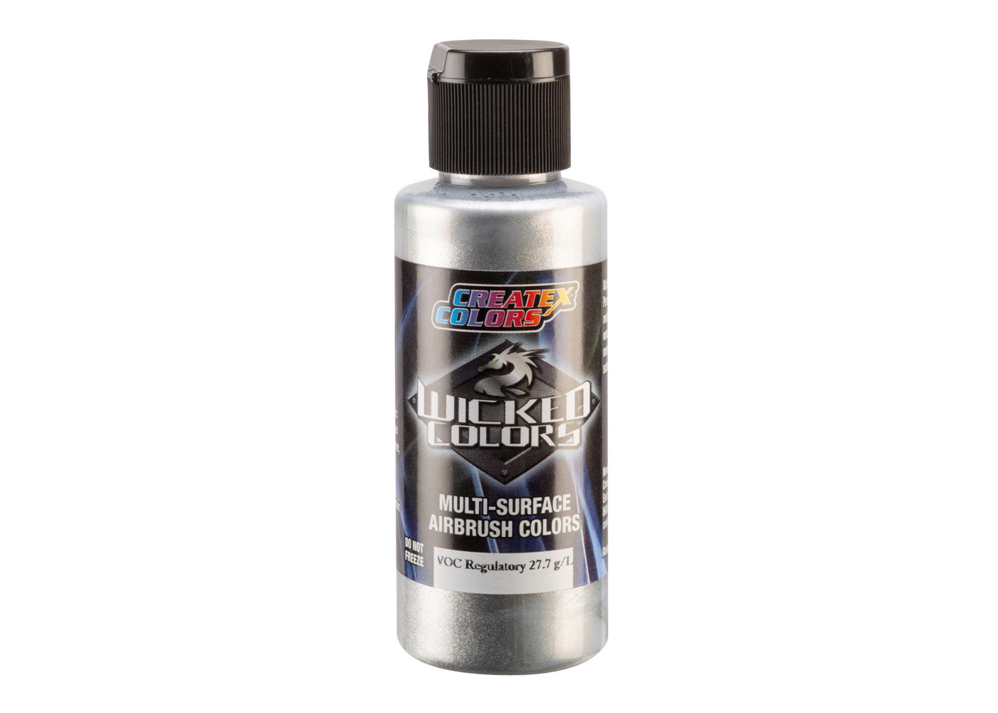 Createx - Wicked Wicked Aluminium [Fine] 2oz (60ml) - Everything Airbrush