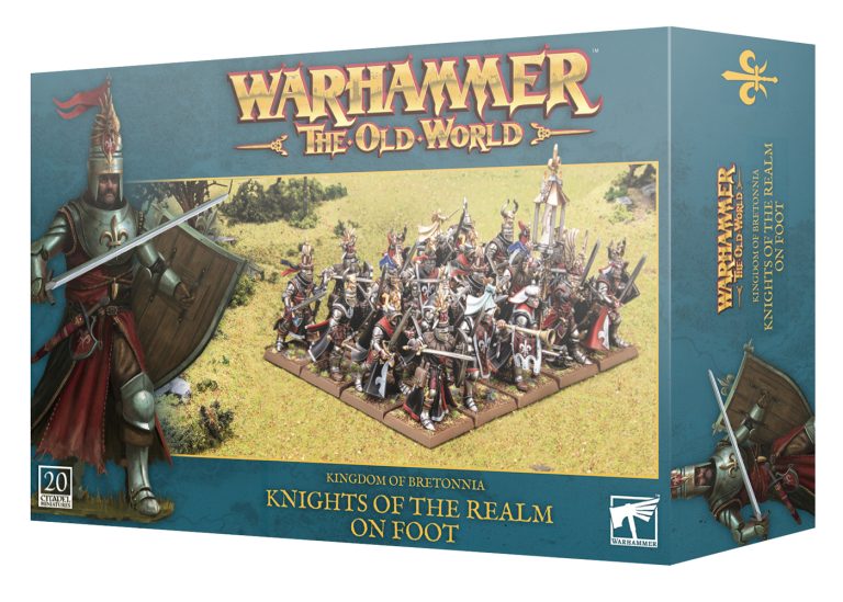 Warhammer The Old World: Kingdom of Bretonnia - Knights of the Realm on Foot [06-08]