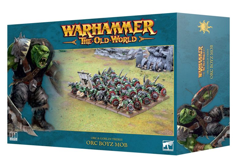 Warhammer The Old World: Orc & Goblin Tribes - Orc Boyz Mob [09-02]