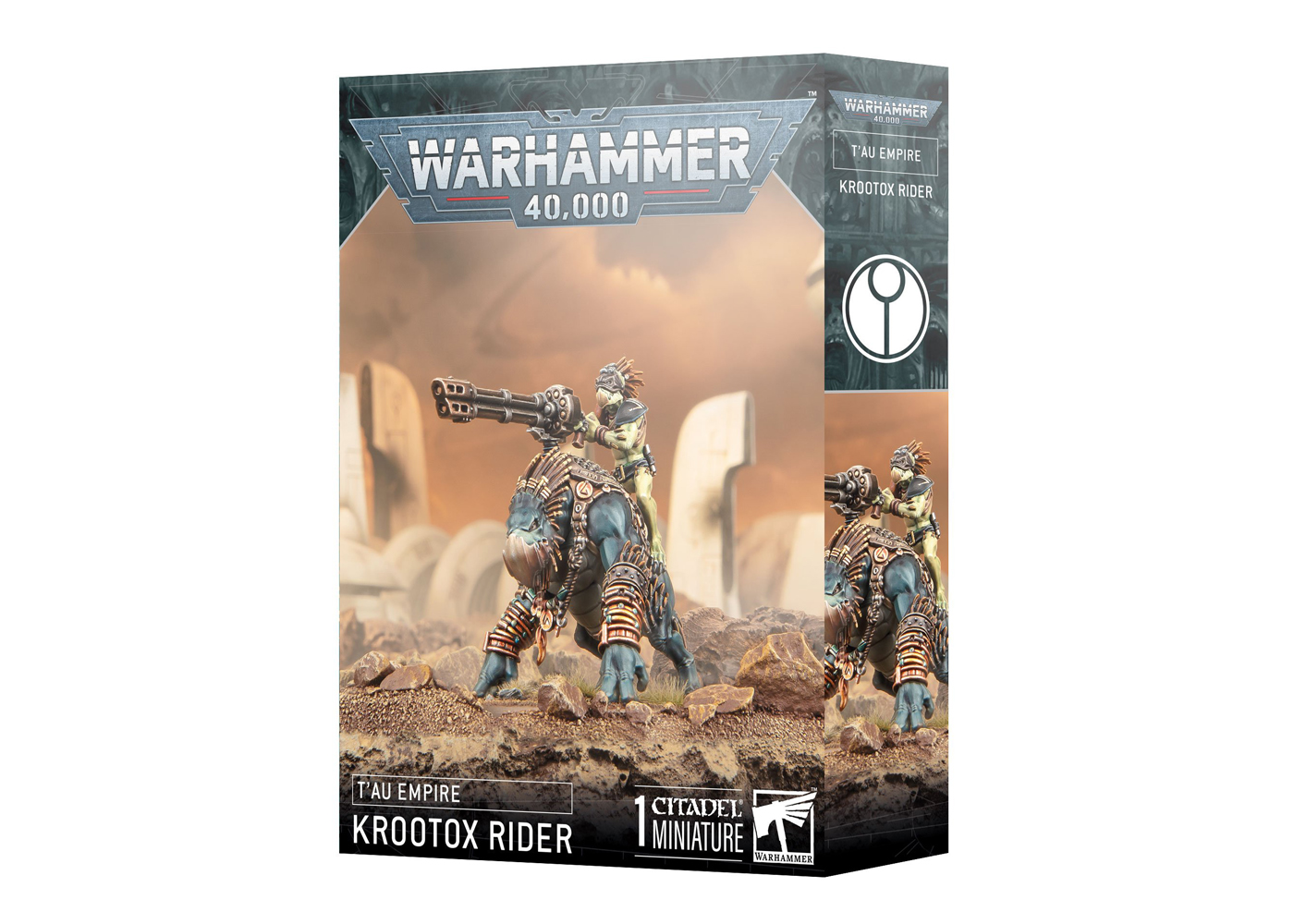 Warhammer 40K: T'au Empire - Krootox Rider [56-54] - Everything Airbrush