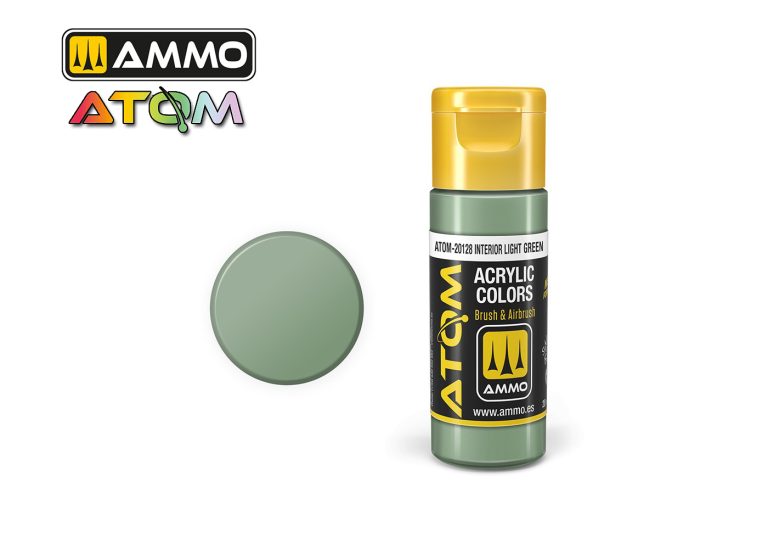 Ammo Atom Acrylic Colors - Interior Light Green (20ml)