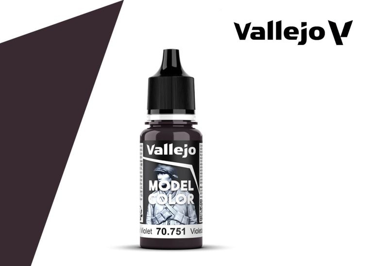 Vallejo Model Color - Black Violet (18ml)