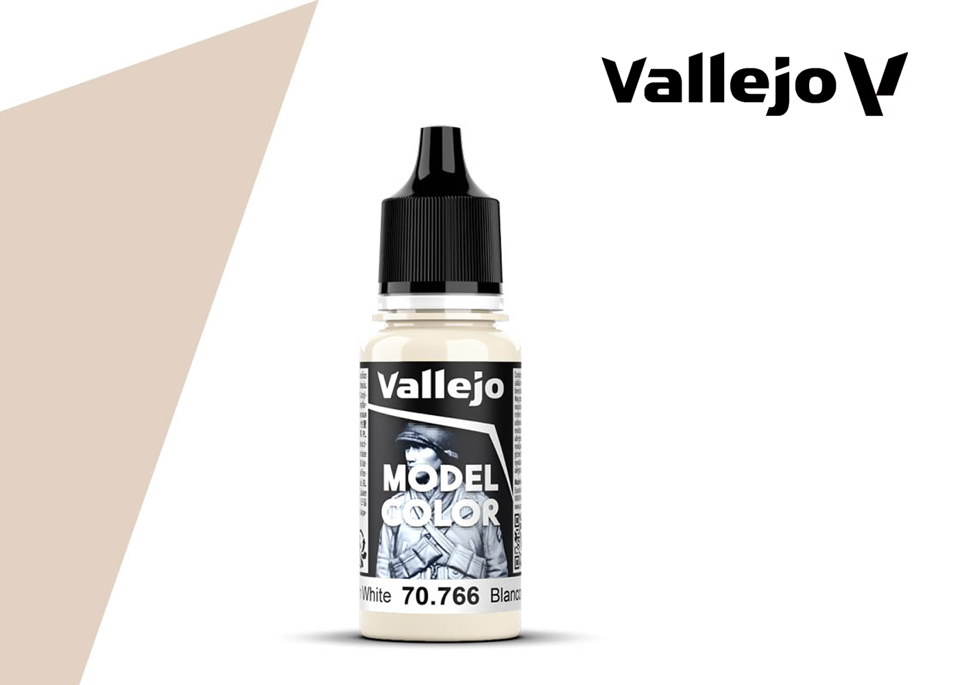 Vallejo Model Color - Cream White (18ml) - Everything Airbrush