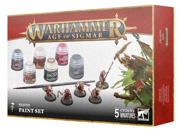 Age of Sigmar: Skaven Paint Set [60-09]