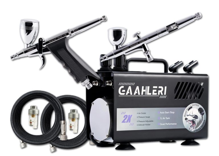 Gaahleri GT-918 Compressor with GHAD-39 & GHAD-68 Airbrush Kit