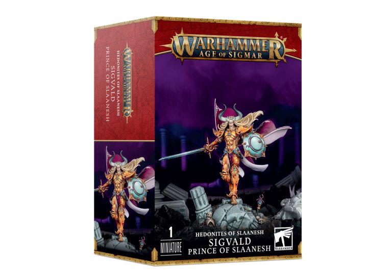 Age of Sigmar: Hedonites of Slaanesh - Sigvald Prince of Slaanesh  [83-84]