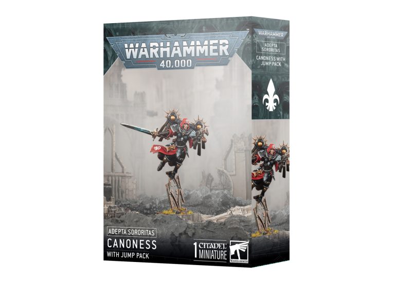 Warhammer 40K: Adepta Sororitas - Canoness with Jump Pack [52-61]