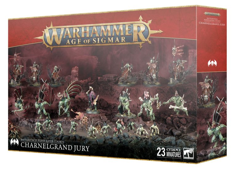 Age of Sigmar: Battleforce Flesh-Eater Courts - Charnelgrand Jury [91-68]