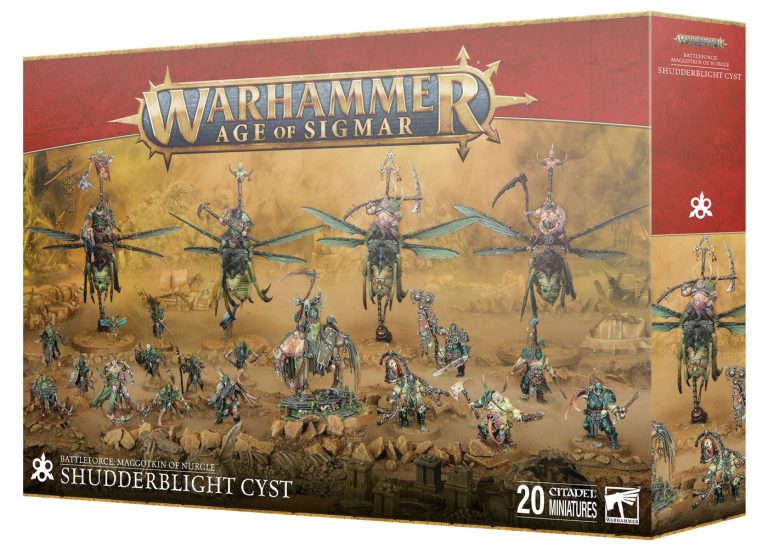 Age of Sigmar: Battleforce Maggotkin of Nurgle - Shudderblight Cyst [83-102]