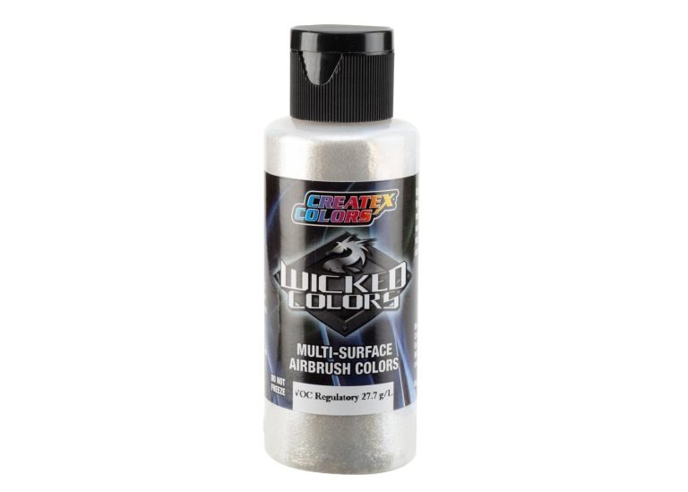 Createx - Wicked Hot Rod Sparkle White 2oz (60ml)