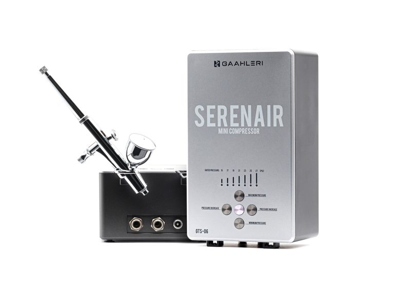 Gaahleri Ambition Series: GTS-06 Serenair Mini Compressor & Airbrush Kit