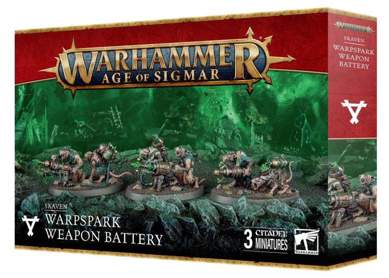 Age of Sigmar: Skaven - Warpspark Weapon Batteries [90-45]